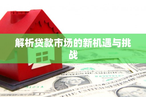 延安解析贷款市场的新机遇与挑战